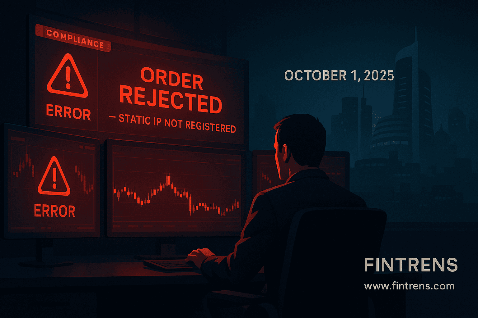 URGENT: Your Algo Trading May STOP on October 1st – NSE Static IP Mandate Explained